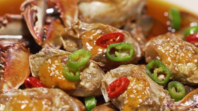 Well-Seasoned, Salty Soy Sauce Crab