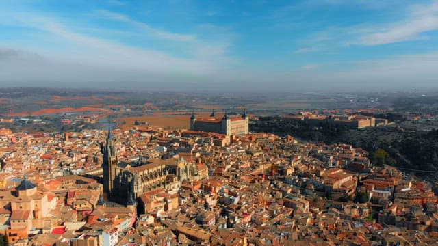 View of a historic Toledo