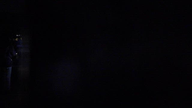 Illuminated Bridge and Pavilion at Night