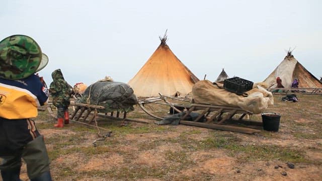 Traditional Houses of Nomads in the Tundra Region