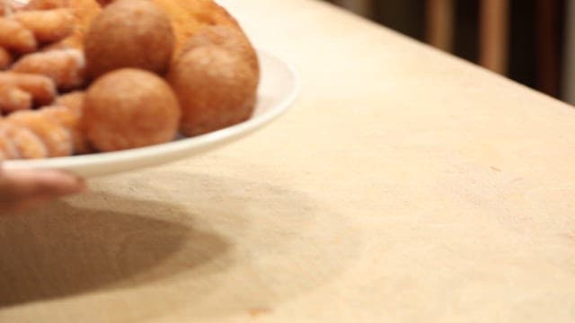 Crispy twisters and glutinous rice donuts