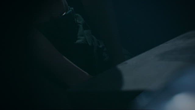 Man Forced to Write in a Dark Room