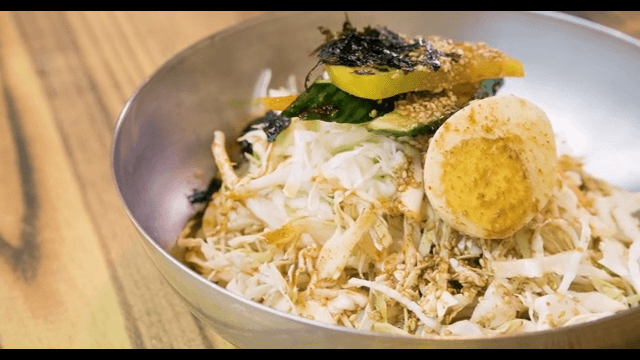 Noodle Dish with Fresh Vegetables