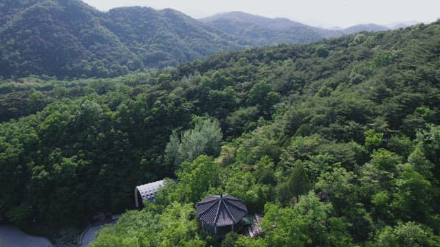 Lush Green Mountainous Landscape