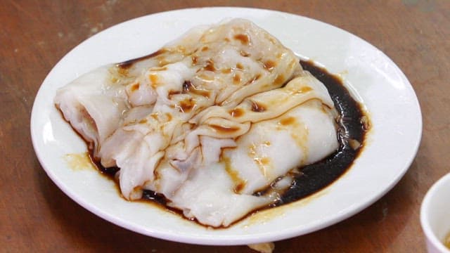 Rice Flour Dough Dish in a Bowl