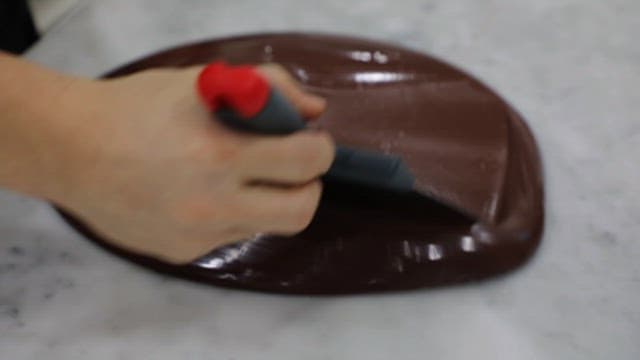 Artisan Chocolate Preparation on Marble