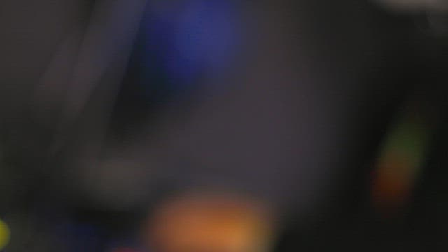 DJ mixing music on a turntable