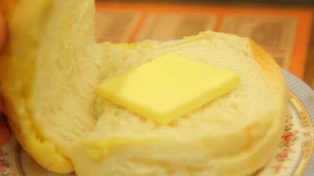 Tasty Bread with Butter in Between