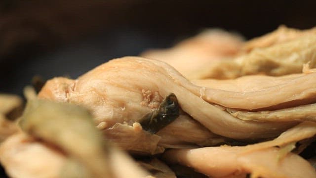 Appetizingly prepared fermented kimchi