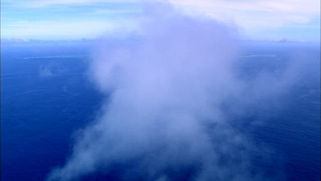 Landscape of islands on a calm sea