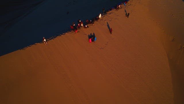 Desert Adventure at Sunset