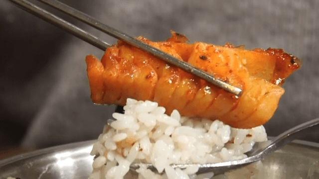 Ready to eat braised fish with red sauce