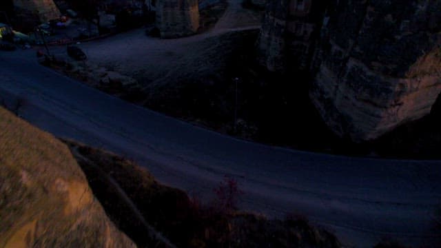 Hot Air Balloon over a Beautiful Landscape