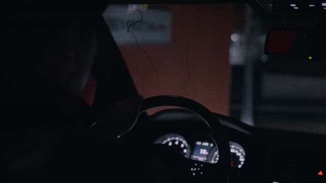 Night Drive Through the Streets