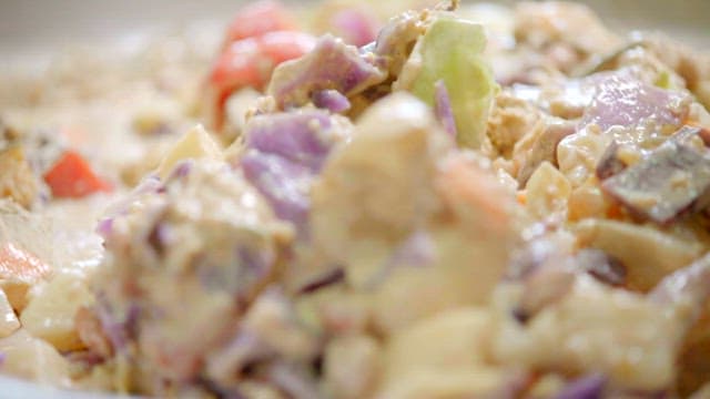 Traditional fermented food made with leaven