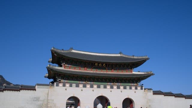 Haetae Statue Guarding the front of Joseon’s Palace