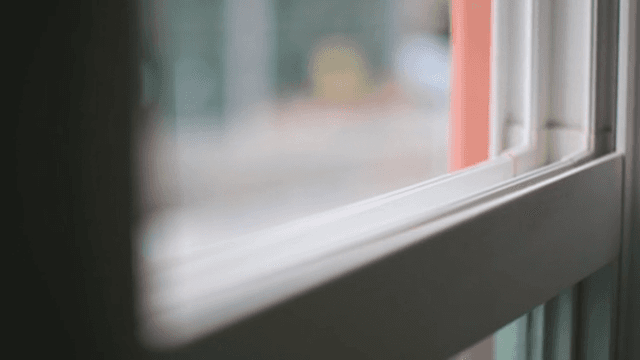 Narrow Alley through a Window