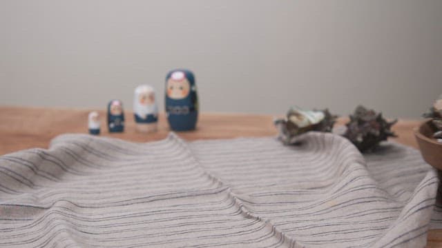 Plate of conches placed on a cozy wooden table