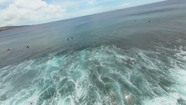 People relaxing on the beautiful beach