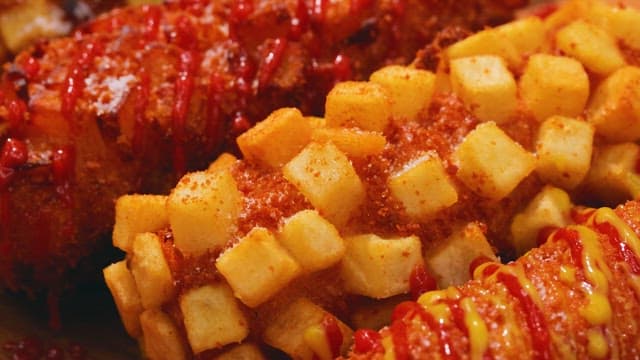 Various Types of Crispy Grilled Hot Dogs