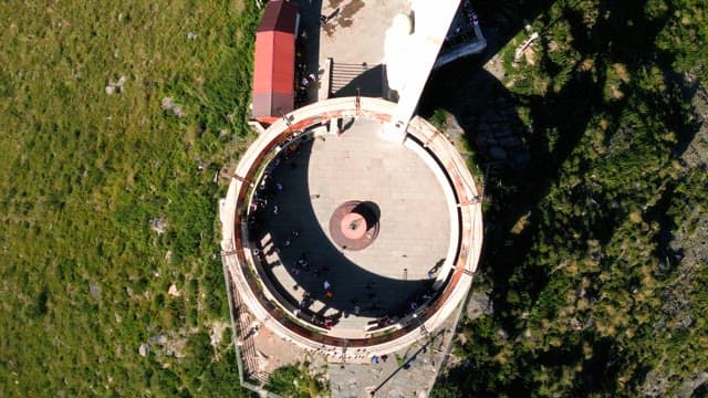 View from circular observatory